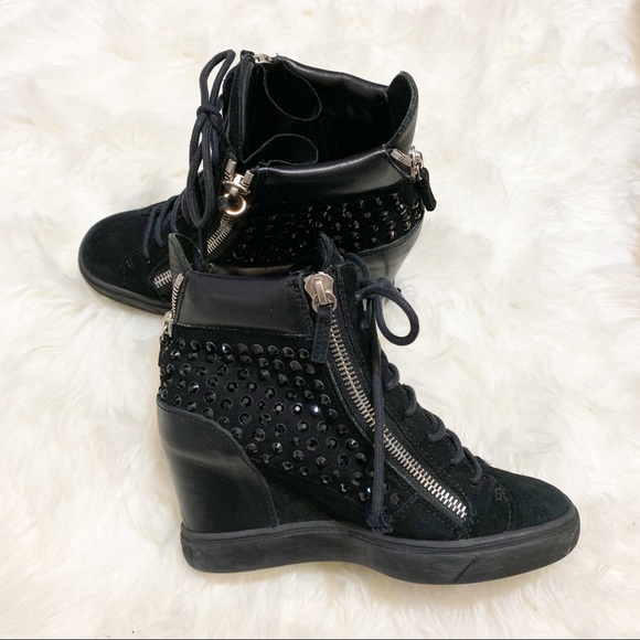 Giuseppe Zanotti Wedge Heel Sneakers - Picture 2 of 6